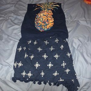 Pajama Shorts and Tee Set